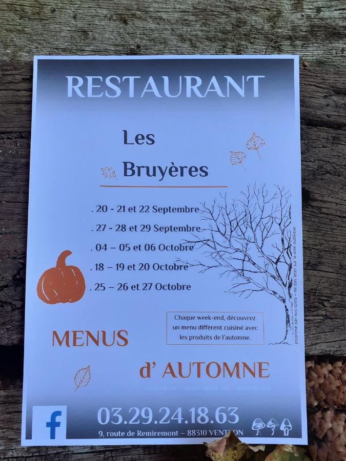 Hotel Les Bruyeres Ventron Exterior foto